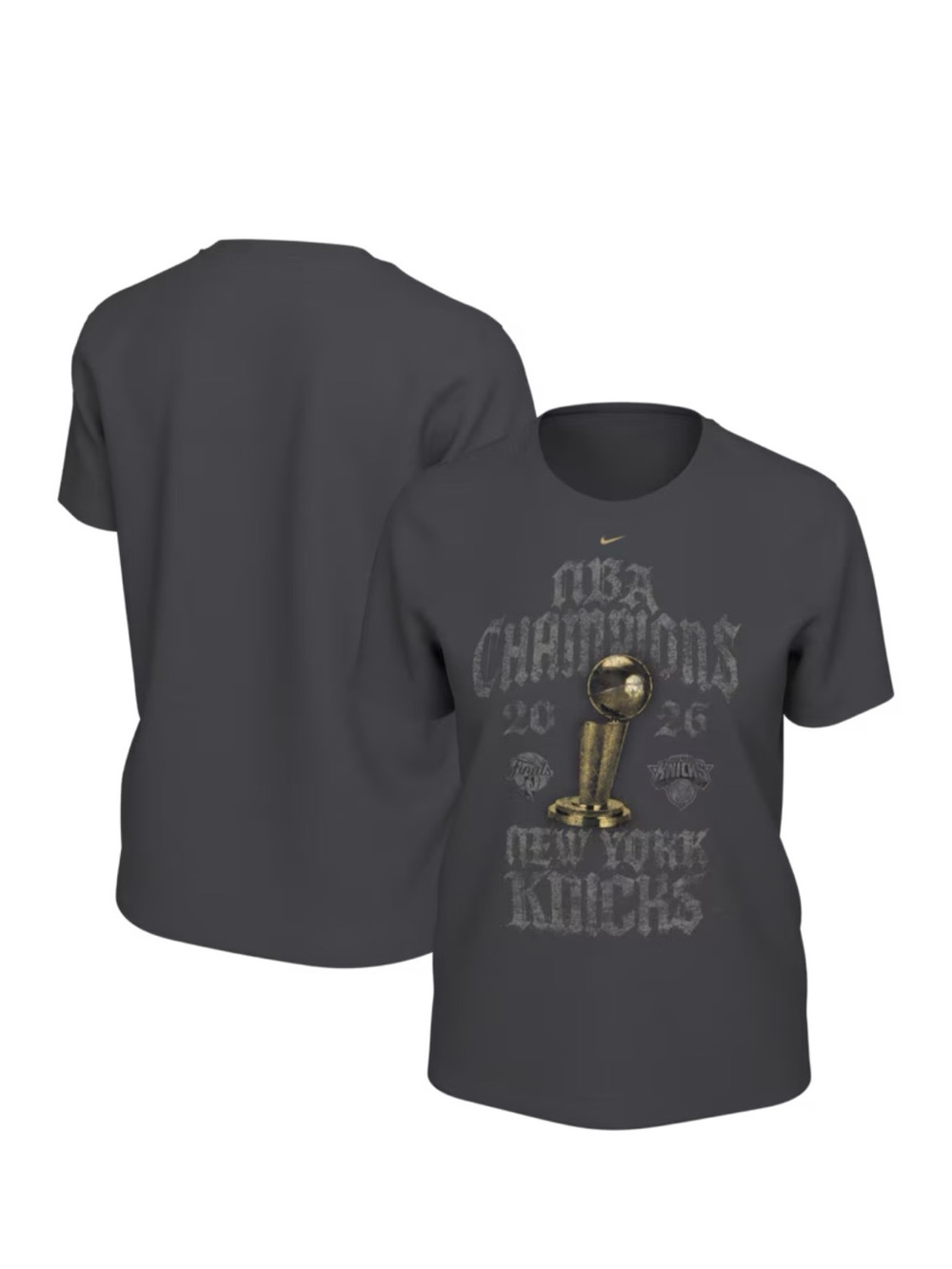 Nike Women’s Knicks Anthracite Championship T-shirt